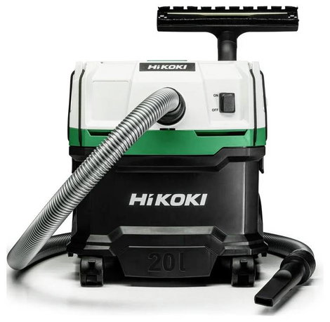 HiKOKI RP200SL RP200SLWAZ Nedves-/száraz porszívó 1200 W 20 l L minőséítésű porszívó osztály