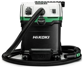 HiKOKI RP300YH RP300YHWAZ Nedves-/száraz porszívó 1200 W 30 l H minősítésű porszívó osztály