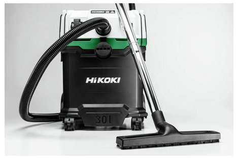 HiKOKI RP300YH RP300YHWAZ Nedves-/száraz porszívó 1200 W 30 l H minősítésű porszívó osztály 8. kép