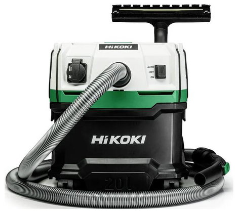 HiKOKI RP200YL RP200YLWAZ Nedves-/száraz porszívó 1200 W 20 l L minőséítésű porszívó osztály