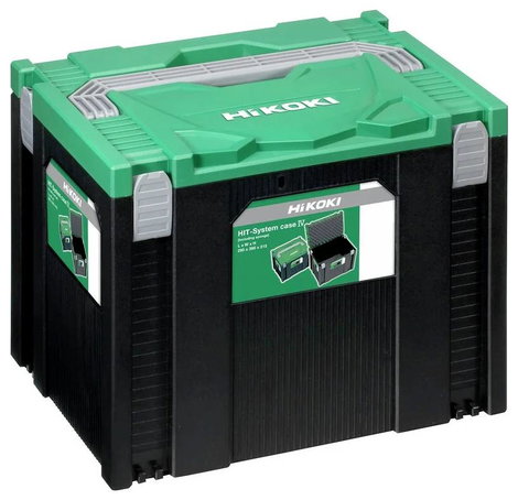 HiKOKI System Case IV 402541 Gép hordtáska Műanyag Fekete, Zöld (H x Sz x Ma) 295 x 315 x 295 mm 2. kép