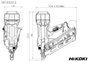 HiKOKI NR1890DCA NR1890DCAWQZ Akkus szögbelövő akkuval, Töltővel 10. bélyegkép