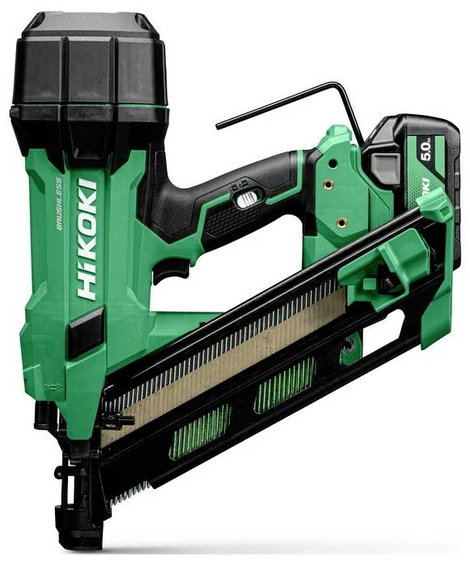 HiKOKI NR1890DCA NR1890DCAWQZ Akkus szögbelövő akkuval, Töltővel