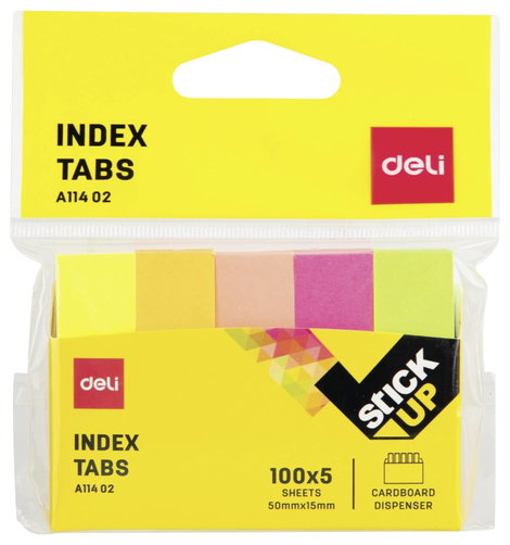 DELI Öntapadó csíkok D338399 5 színű 2. kép