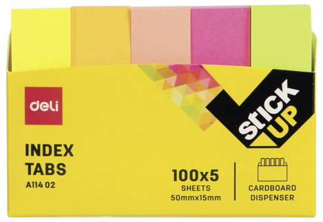 DELI Öntapadó csíkok D338399 5 színű 3. kép