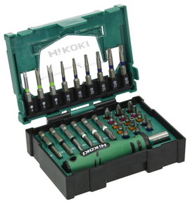 HiKOKI 40030023 Bit készlet T profil, Egyeneshornyú, Kereszthornyú Phillips, Kereszthornyú Pozidriv,
