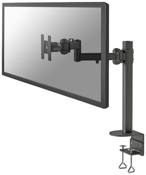 Monitortartó konzol dönthető/forgatható, max. 10 kg, 25,4-66 cm (10 - 26) fekete, NewStar FPMA-D