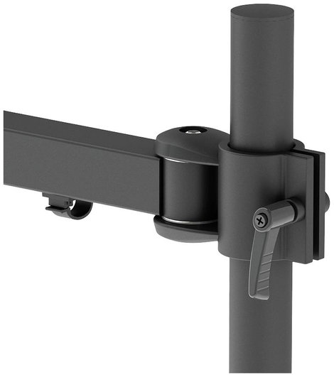 Monitortartó konzol dönthető/forgatható, max. 10 kg, 25,4-66 cm (10 - 26) fekete, NewStar FPMA-D 5. kép