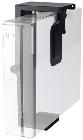 Asztali számítógép tartó, max. 10 kg, NewStar CPU D075BLACK