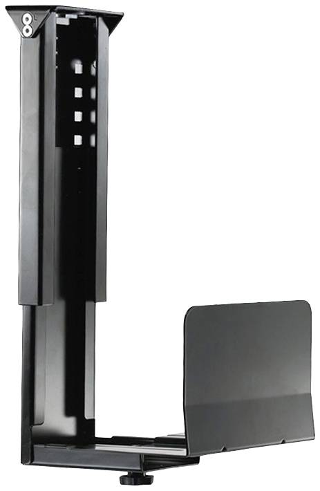 Asztal alá szerelhető számítógépház tartó, max. 30 kg, NewStar CPU D200BLACK 2. kép