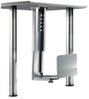 Asztal alá szerelhető számítógépház tartó, max. 30 kg, NewStar CPU D200SILVER 2. bélyegkép