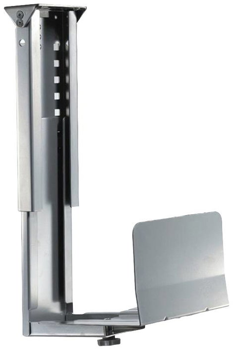 Asztal alá szerelhető számítógépház tartó, max. 30 kg, NewStar CPU D200SILVER 3. kép