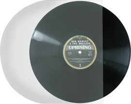 Hanglemez tartó tasak, Vinyl hanglemez védő nylon fólia 100db-os készlet