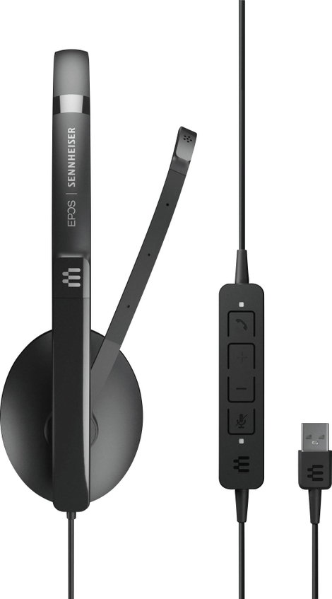 EPOS EPOS ADAPT 160 USB II - ADAPT 100 Series - Headset On Ear headset Vezetékes Stereo Fekete Noise 4. kép