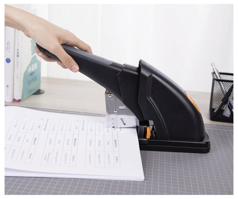 DELI D393590 Tömbfűző készülék Fekete 1 db 8. kép