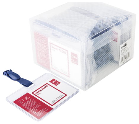 DELI D651735 Névtábla E5752 (Sz x Ma) 90 mm x 54 mm 50 db 3. kép