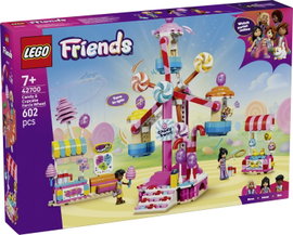 LEGO® FRIENDS 42700 Cupcake óriáskerék  Vidámparki játék fantáziadús szerepjátékokhoz 3 figurával és