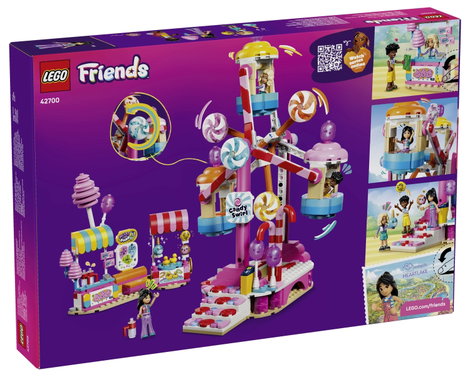 LEGO® FRIENDS 42700 Cupcake óriáskerék Vidámparki játék fantáziadús szerepjátékokhoz 3 figurával és 2. kép