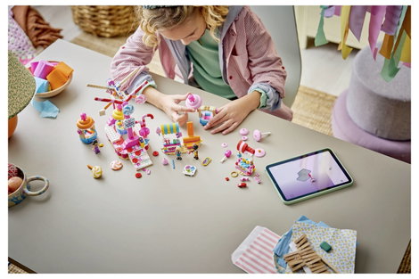 LEGO® FRIENDS 42700 Cupcake óriáskerék Vidámparki játék fantáziadús szerepjátékokhoz 3 figurával és 6. kép