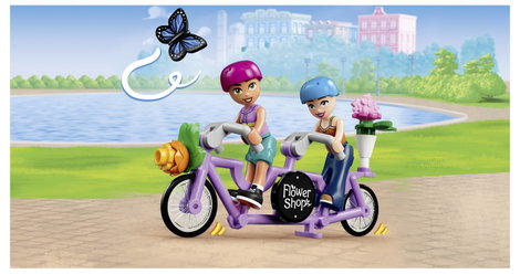 LEGO® FRIENDS 42693 Szerepjáték játékbolt 2 minifigurával, virágdíszekkel és csokrokkal 8. kép