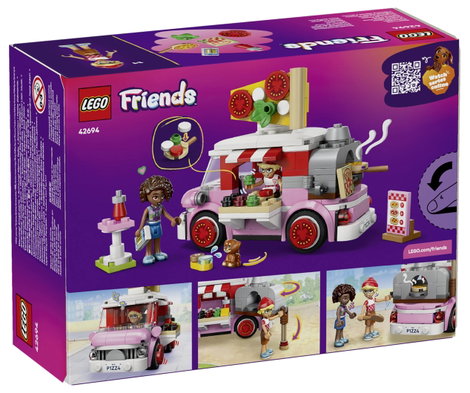LEGO® FRIENDS 42694 2 játékfigura, pizzasütő, feltétek és kutyafigura 2. kép