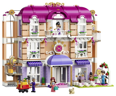 LEGO® FRIENDS 42704 Heartlake City Grand Hotelje  játékkészlet 6 figurával és 2 macskával 6. kép