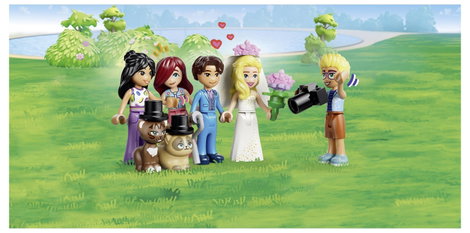 LEGO® FRIENDS 42704 Heartlake City Grand Hotelje  játékkészlet 6 figurával és 2 macskával 9. kép