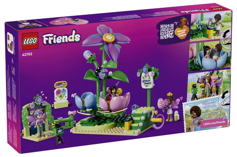 LEGO® FRIENDS 42702 Tündér teáscsésze körhinta virágdíszekkel játék vidámparkkal körhinta, 3 játék 2. kép