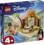 LEGO® DISNEY 43282 Vaiana Vaiana kunyhója és csónakja Építőjáték Simea és Pua figurákkal bélyegkép