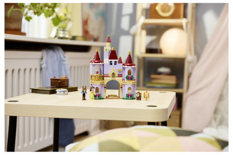 LEGO® DISNEY 43289 Belle és a Szörnyeteg elvarázsolt kastélya 6. kép