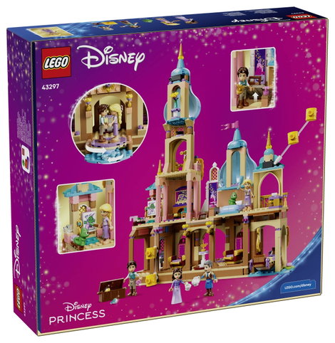 LEGO® DISNEY 43297 Rapunzel hercegnő kastélya 5 figurával 2. kép