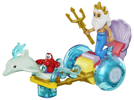 LEGO® DISNEY 43299 Ariel hercegnő királyi esküvői hajója 7 alakkal 2. kép