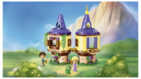 LEGO® DISNEY 43294 Rapunzel hercegnő mini tornya Rapunzellel, Flynn-nel és Pascal-lal 6. kép