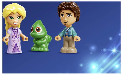 LEGO® DISNEY 43294 Rapunzel hercegnő mini tornya Rapunzellel, Flynn-nel és Pascal-lal 7. kép