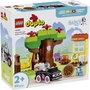 LEGO® DUPLO Bluey 10469 Pizza Nővérek Muffinnal és Bluey-val építőjáték játékautóval, fával, hintáv bélyegkép