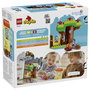 LEGO® DUPLO Bluey 10469 Pizza Nővérek Muffinnal és Bluey-val építőjáték játékautóval, fával, hintáv 2. bélyegkép
