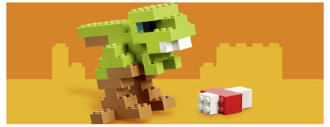 11045 LEGO® CLASSIC Kreatív színes kockák STEM készlet összerakható járművek, állatok, ételek, git 10. kép