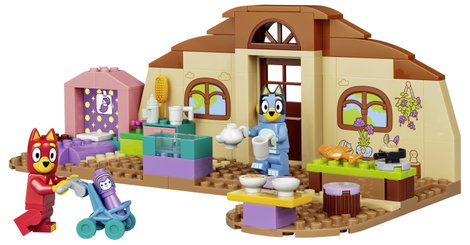 LEGO® DC COMICS SUPER HEROES 11221 Iskola Rustyval és Blueyval építőkészlet minikonyhával, kávézóva 5. kép