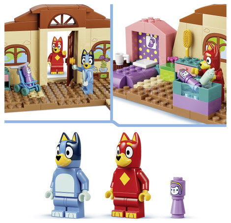 LEGO® DC COMICS SUPER HEROES 11221 Iskola Rustyval és Blueyval építőkészlet minikonyhával, kávézóva 7. kép