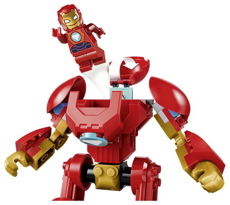 LEGO® DISNEY 11209 Marvel Vasember és fantasztikus barátai: Ultron vs. Vasember Építőjáték 2 minifi 10. kép