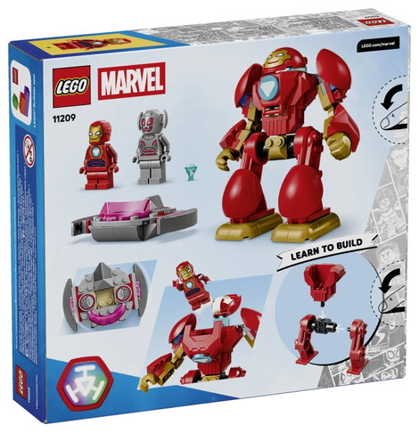 LEGO® DISNEY 11209 Marvel Vasember és fantasztikus barátai: Ultron vs. Vasember Építőjáték 2 minifi 12. kép