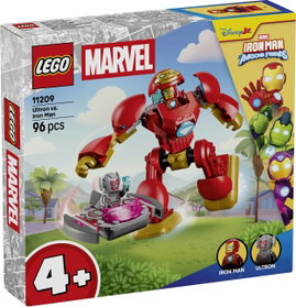 LEGO® DISNEY 11209 Marvel Vasember és fantasztikus barátai: Ultron vs. Vasember  Építőjáték 2 minifi