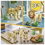 LEGO® CREATOR 31386 3 az 1-ben vadállat készlet: oroszlán, nőstény oroszlán vagy 2 oroszlánkölyök ép 6. bélyegkép