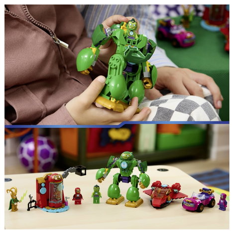 LEGO® DISNEY 11211 Marvel Vasember és fantasztikus barátai: Loki vs. Vasember csapat Szuperhős akci 7. kép