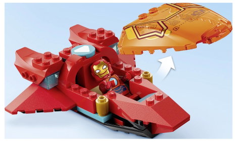 LEGO® DISNEY 11211 Marvel Vasember és fantasztikus barátai: Loki vs. Vasember csapat Szuperhős akci 9. kép
