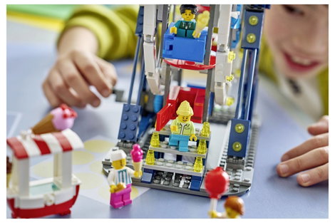 LEGO® CREATOR 31389 Építőjáték 3 építési lehetőséggel: óriáskerék, UFO körhinta vagy körhinta 5. kép