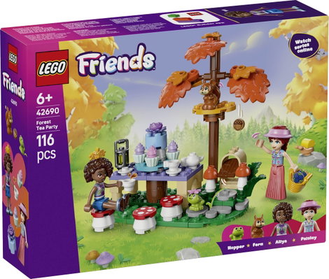 LEGO® FRIENDS 42690 Építőkészlet 2 játékfigurával, békával és mókussal