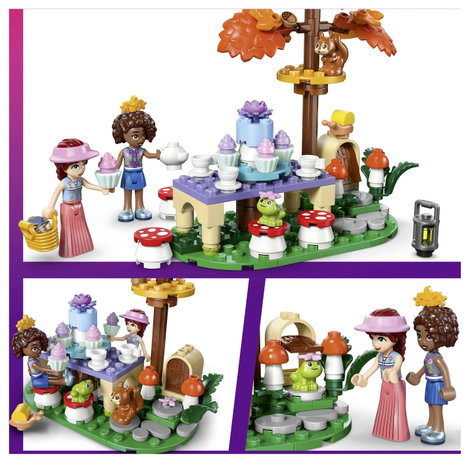 LEGO® FRIENDS 42690 Építőkészlet 2 játékfigurával, békával és mókussal 3. kép