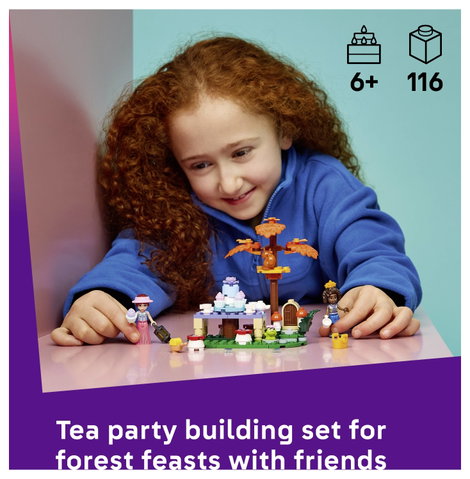 LEGO® FRIENDS 42690 Építőkészlet 2 játékfigurával, békával és mókussal 4. kép