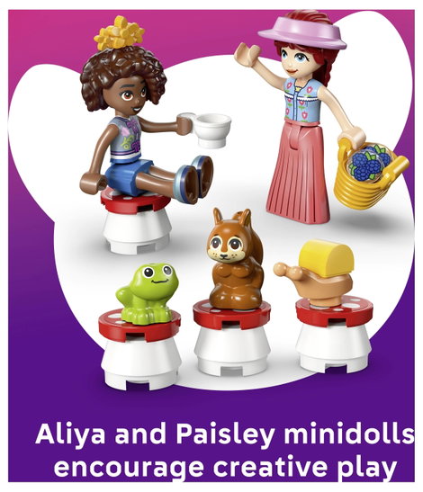 LEGO® FRIENDS 42690 Építőkészlet 2 játékfigurával, békával és mókussal 5. kép